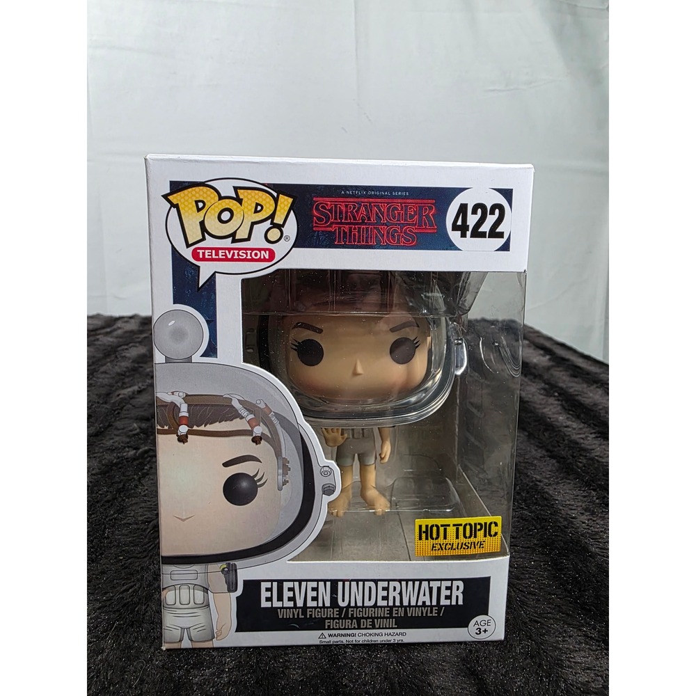 Funko Pop Stranger Things Eleven Underwater 422 Hot Topic Exclusive Vinyl Figure